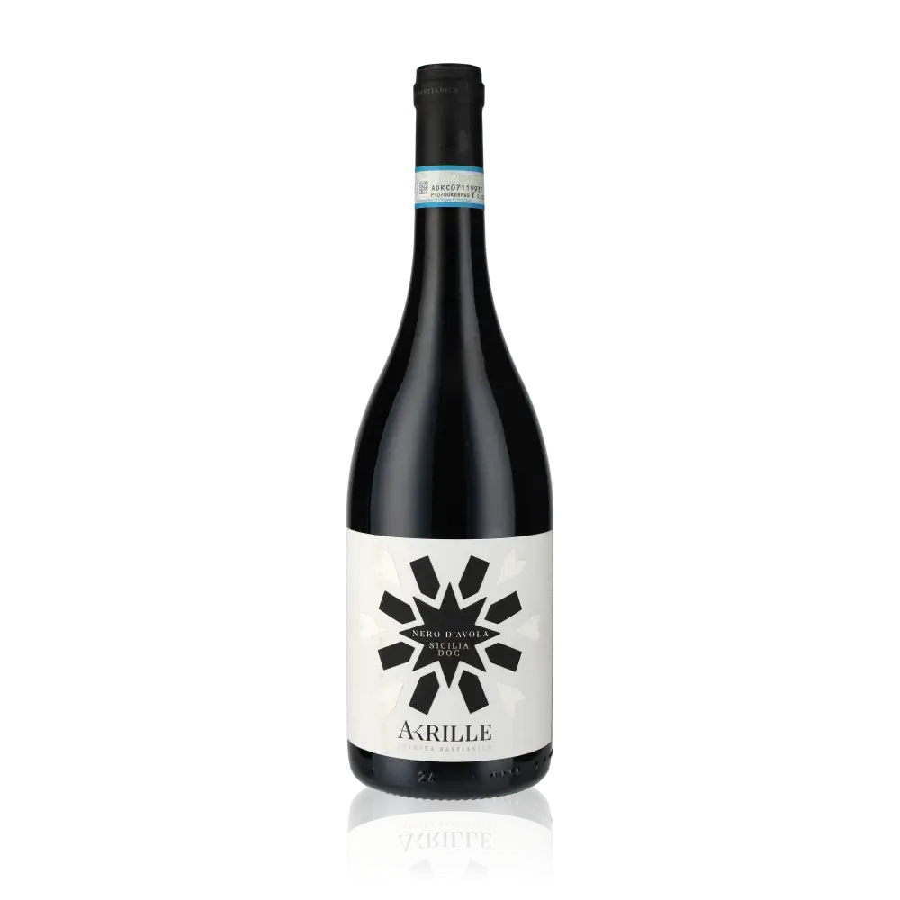 Weinflasche Akrille Nero d'Avola Sicilia DOC 750ml.