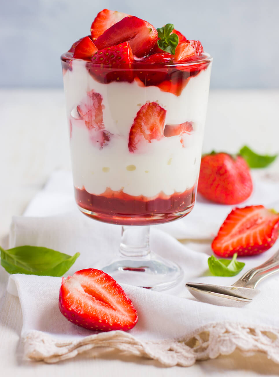Erdbeer-Trifle