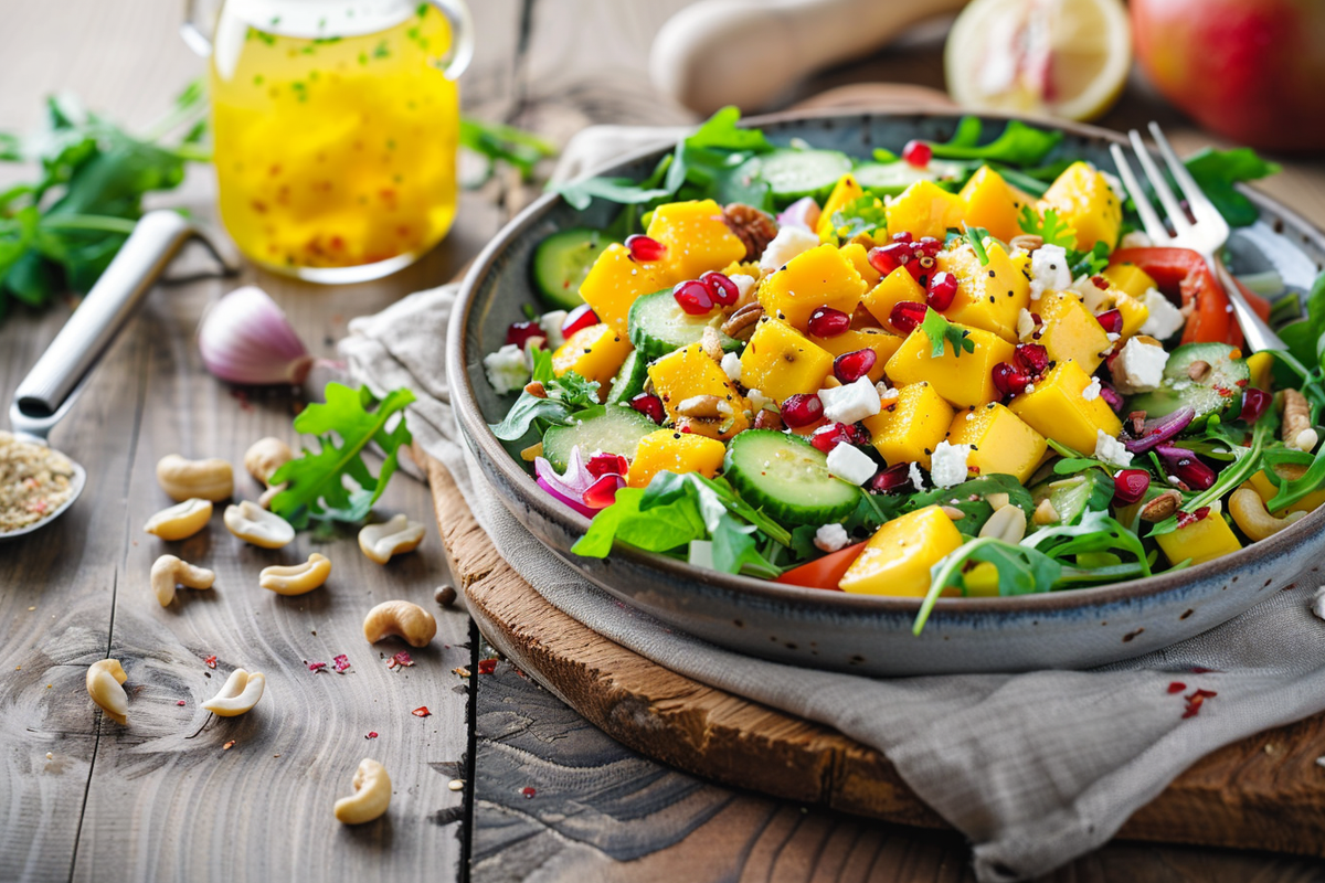 Mango-Chili-Dressing-Salat
