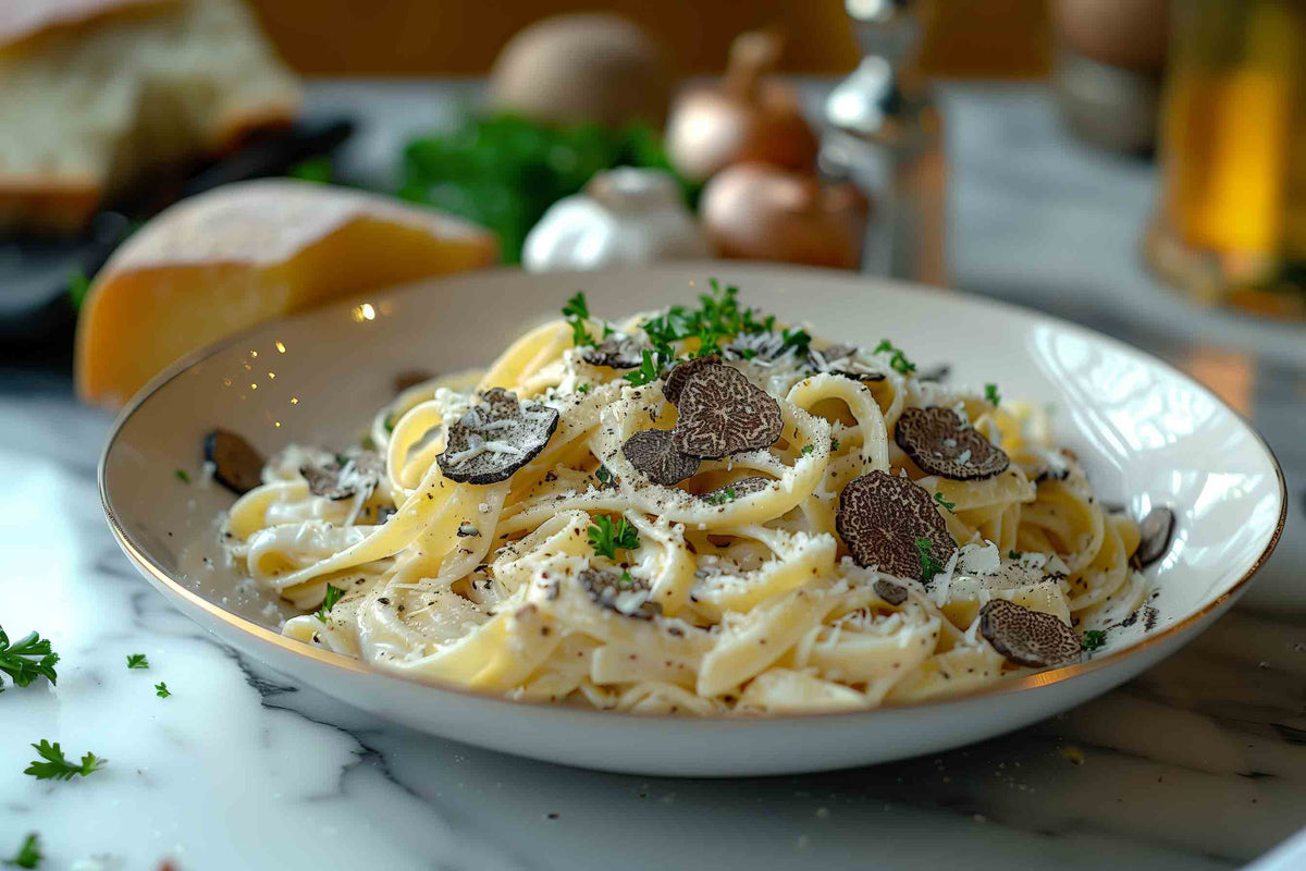 Fettuccine mit Trüffel & Parmesan