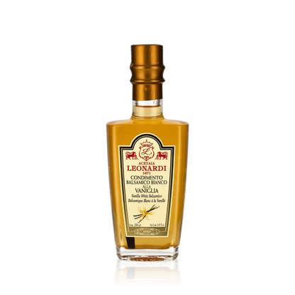 Acetaia Leonardi Condimento Bianco Vanille Balsamico Flasche.