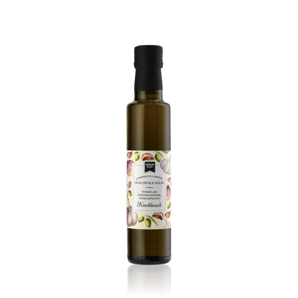 Knoblauch Olivenöl Agrumolio