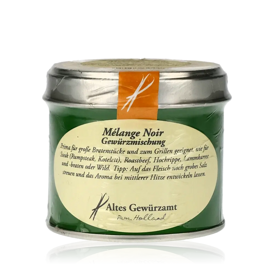 Melange Noir, Altes Gewürzamt, grüne Dose