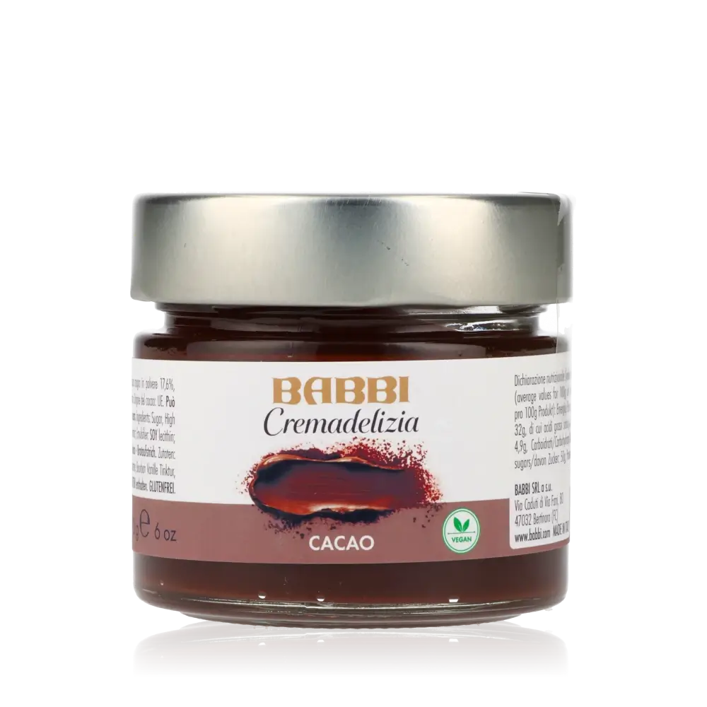 Glas Babbi Cremadelizia Cacao
