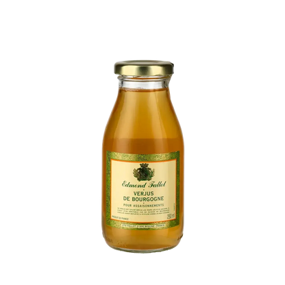 Flasche Edmond Fallot Verjus de Bourgogne Essig 250 ml.