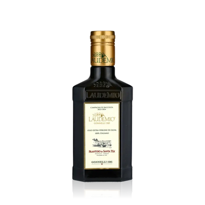 Flasche Frantoio di Santa Tea Laudemio Olivenöl.