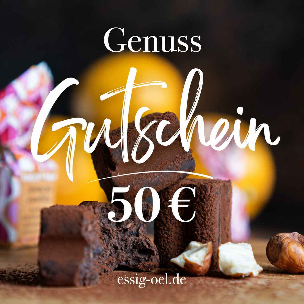 Genuss-Geschenkgutschein im Wert von 50€