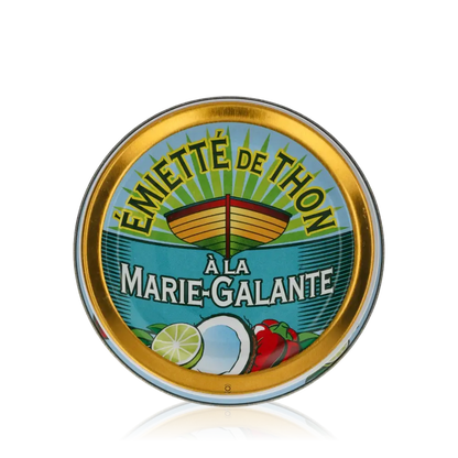 Feinkostdose Émietté de Thon à la Marie-Galante.