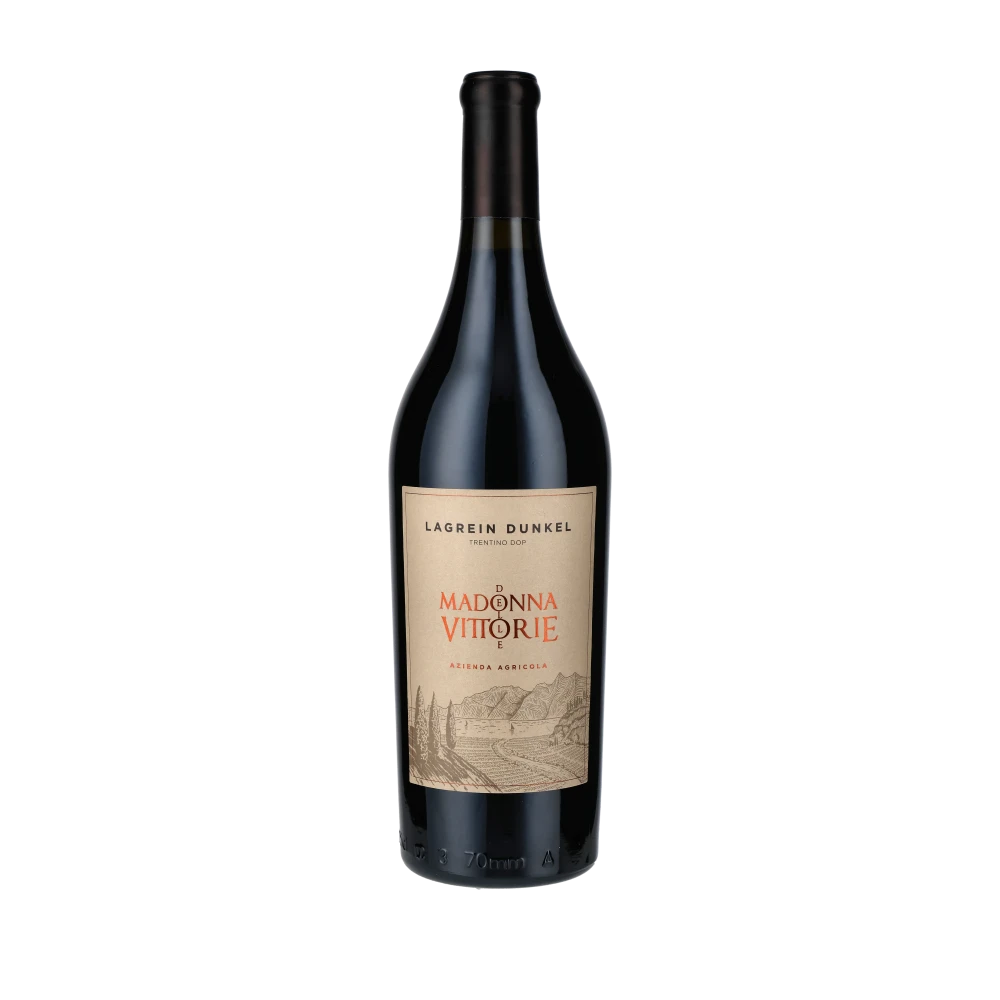 Weinflasche Madonna delle Vittorie Lagrein Dunkel Trentino DOC.