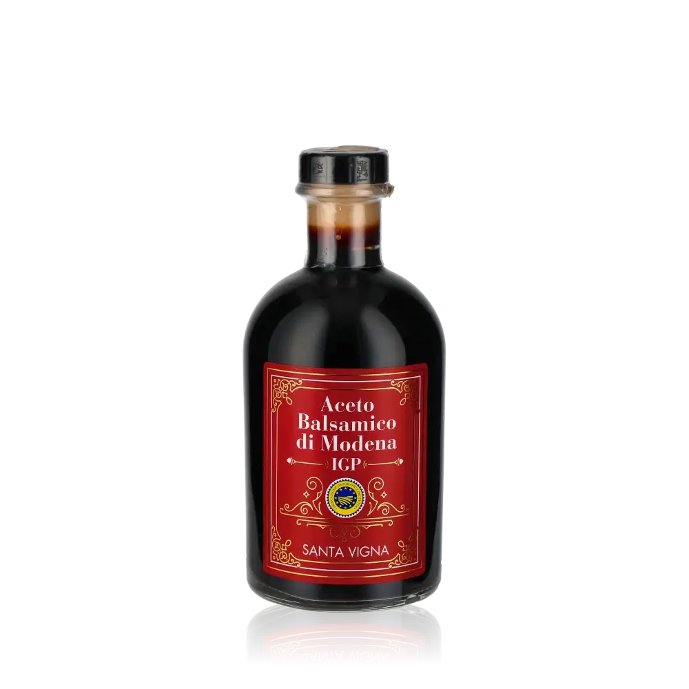 Flasche Aceto Balsamico di Modena von Santa Vigna.