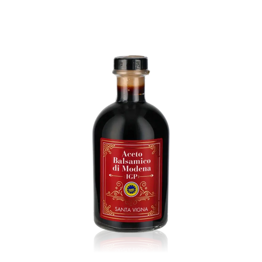 Flasche Aceto Balsamico di Modena von Santa Vigna.