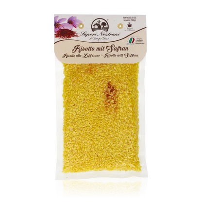 Sapori Nostrani Risotto mit Safran Verpackung.