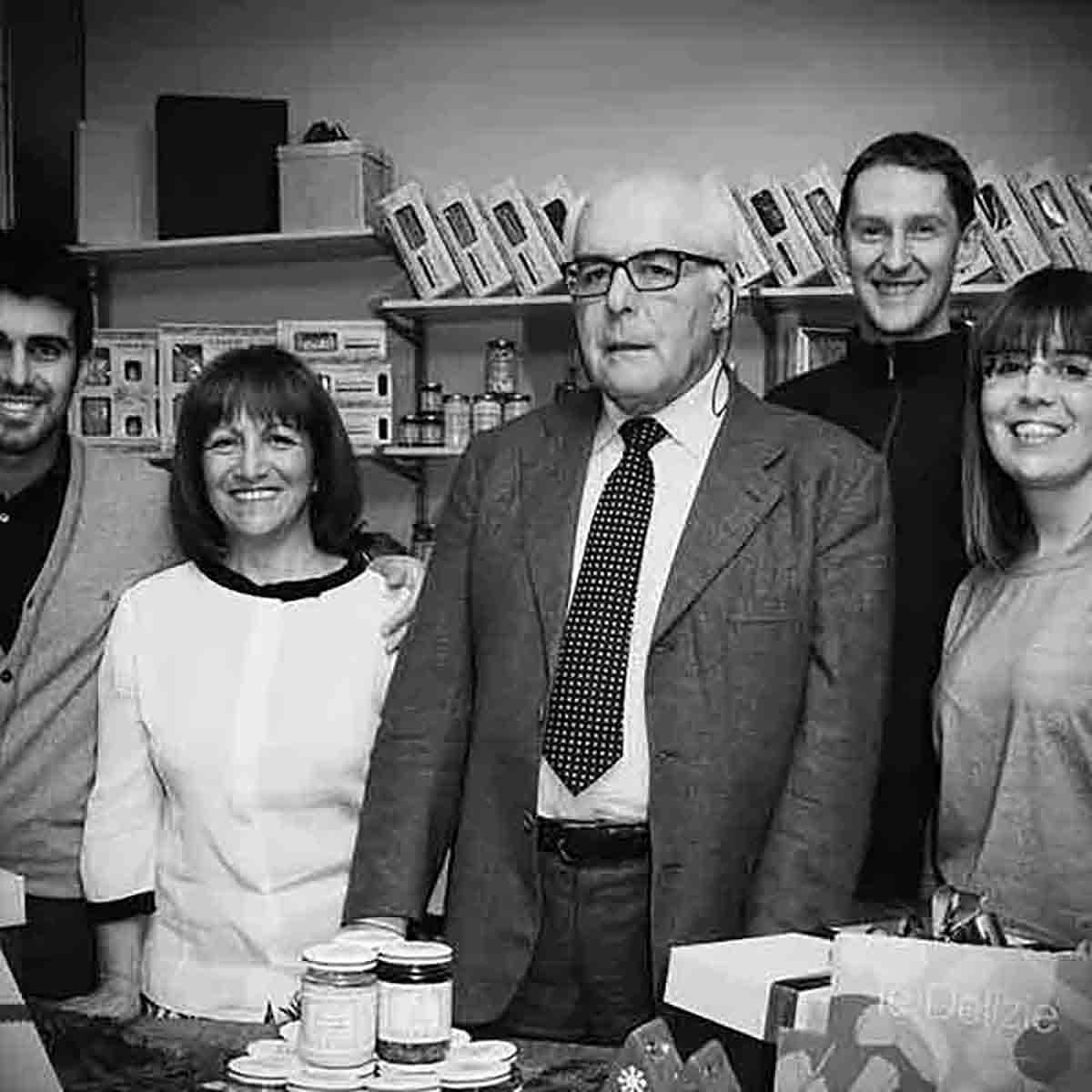 Familienfoto der Gründerfamilie