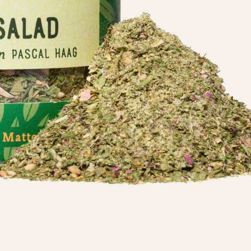 Soul Salad Gewürzmischung von Pascal Haag, Nahaufnahme.